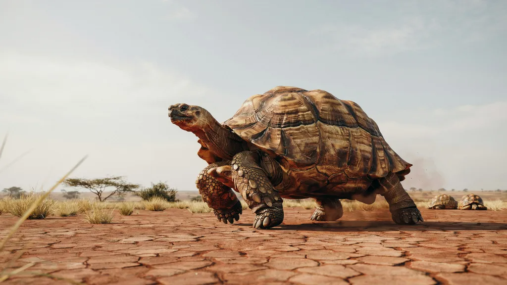 African Spurred Thigh Tortoise