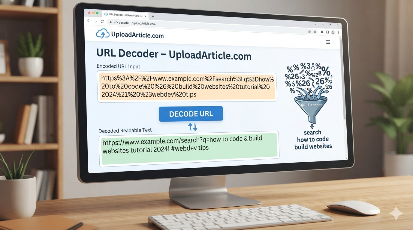 URL Decoder uploadarticle.com